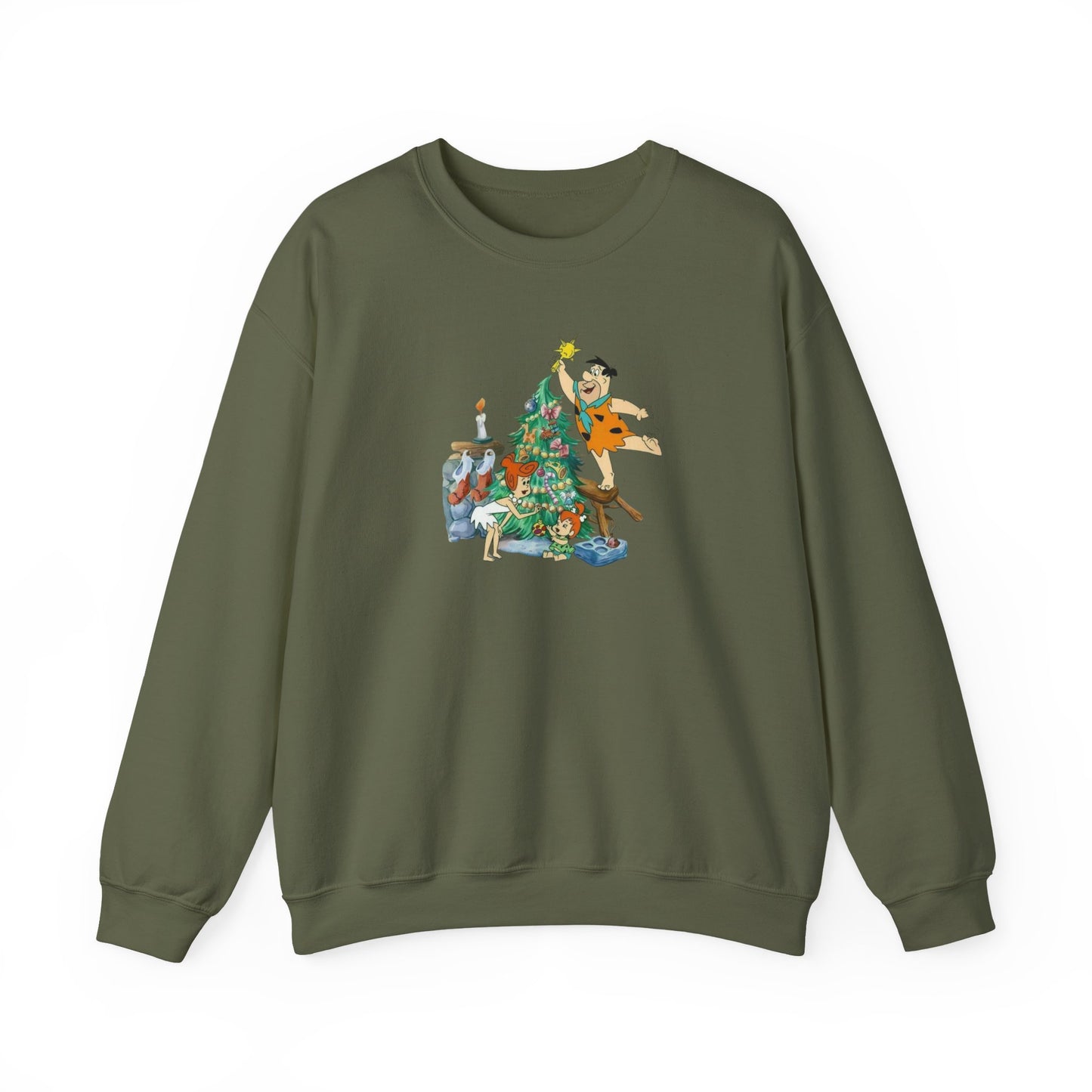 Flinstones Christmas Unisex Heavy Blend™ Crewneck Sweatshirt