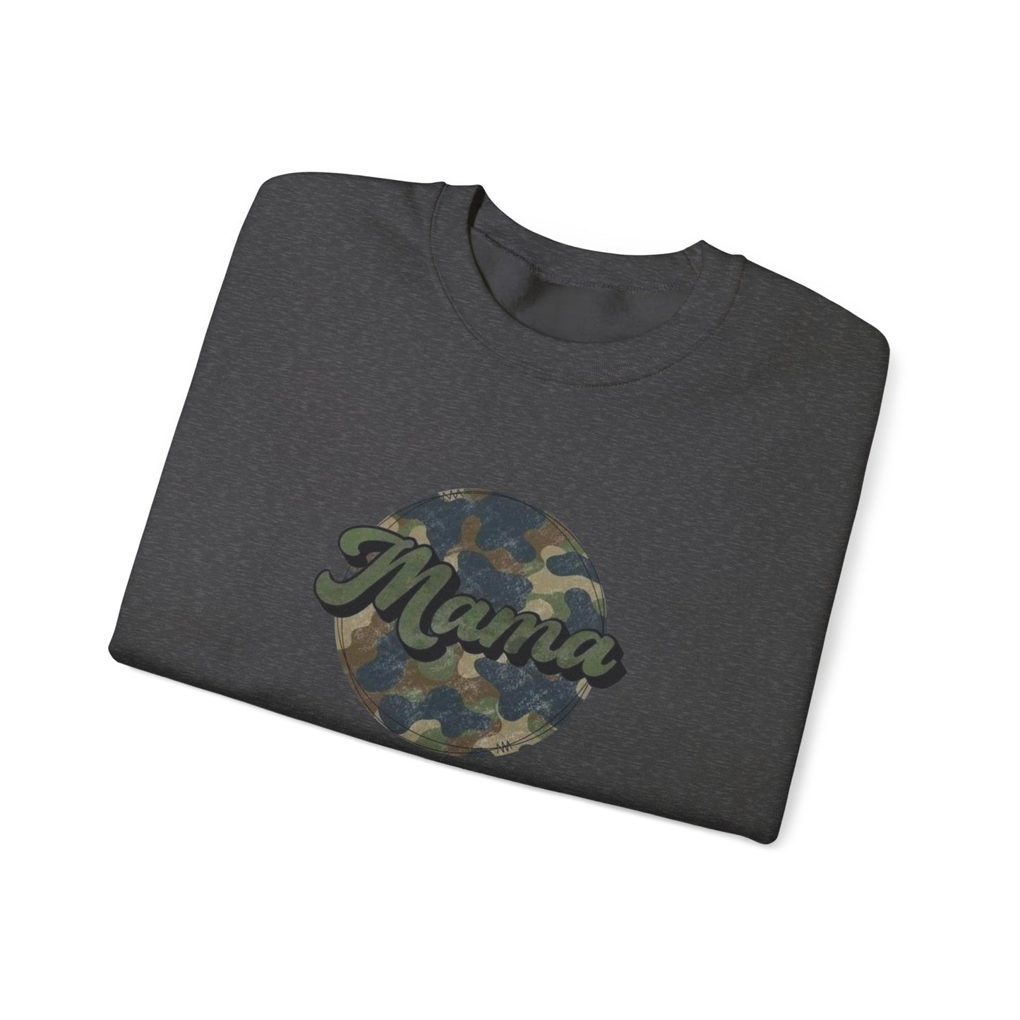 Mama Camo Heavy Blend™ Crewneck Sweatshirt