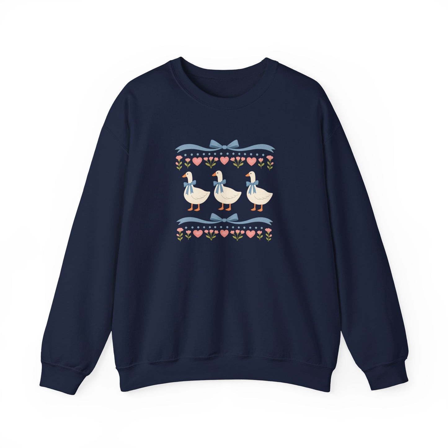 Vintage Geese Unisex Heavy Blend™ Crewneck Sweatshirt