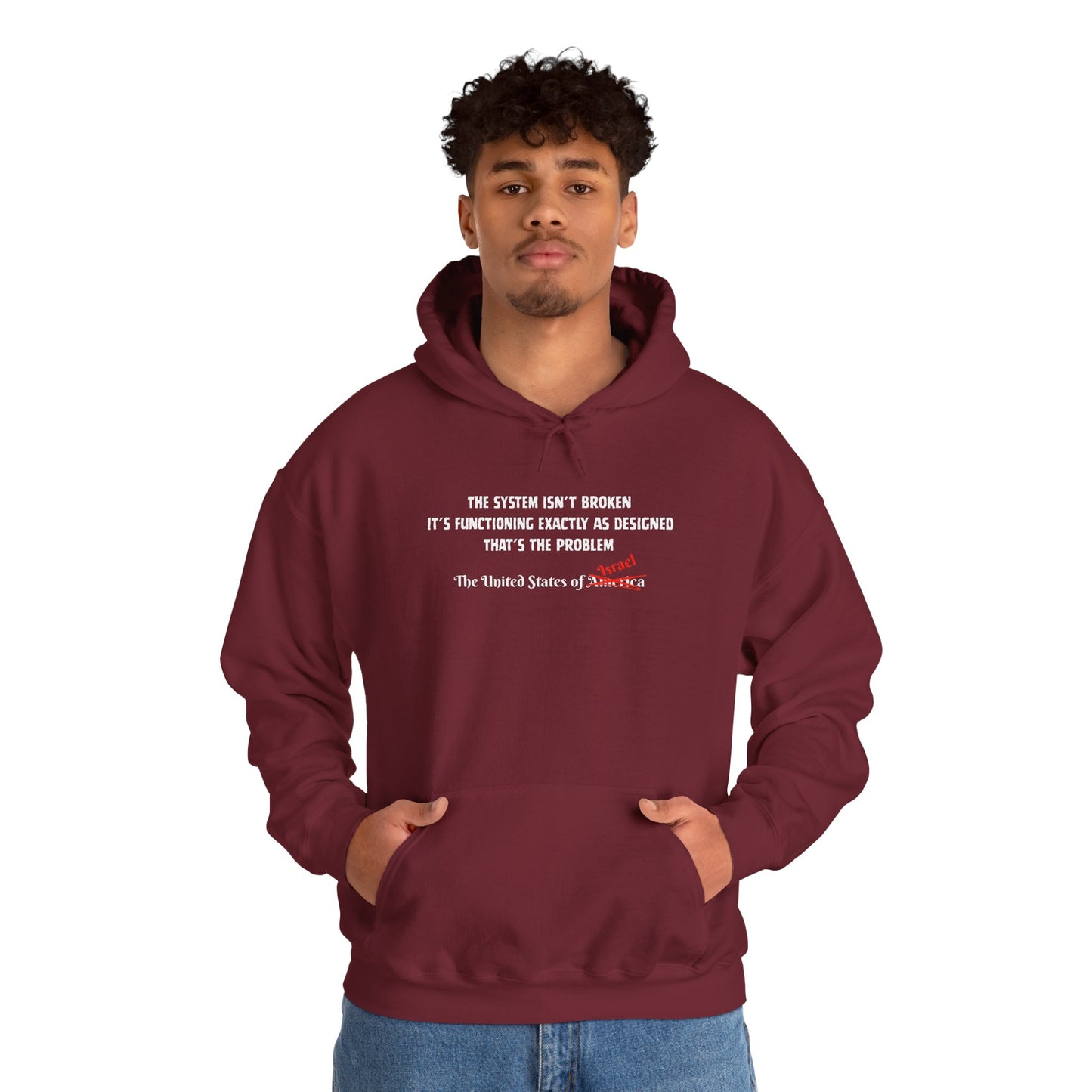 The System Unisex Heavy Blend™ Hooded Sweatshirt