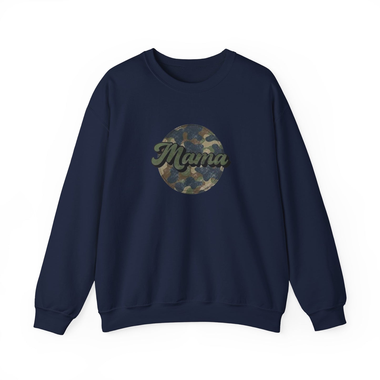 Mama Camo Heavy Blend™ Crewneck Sweatshirt