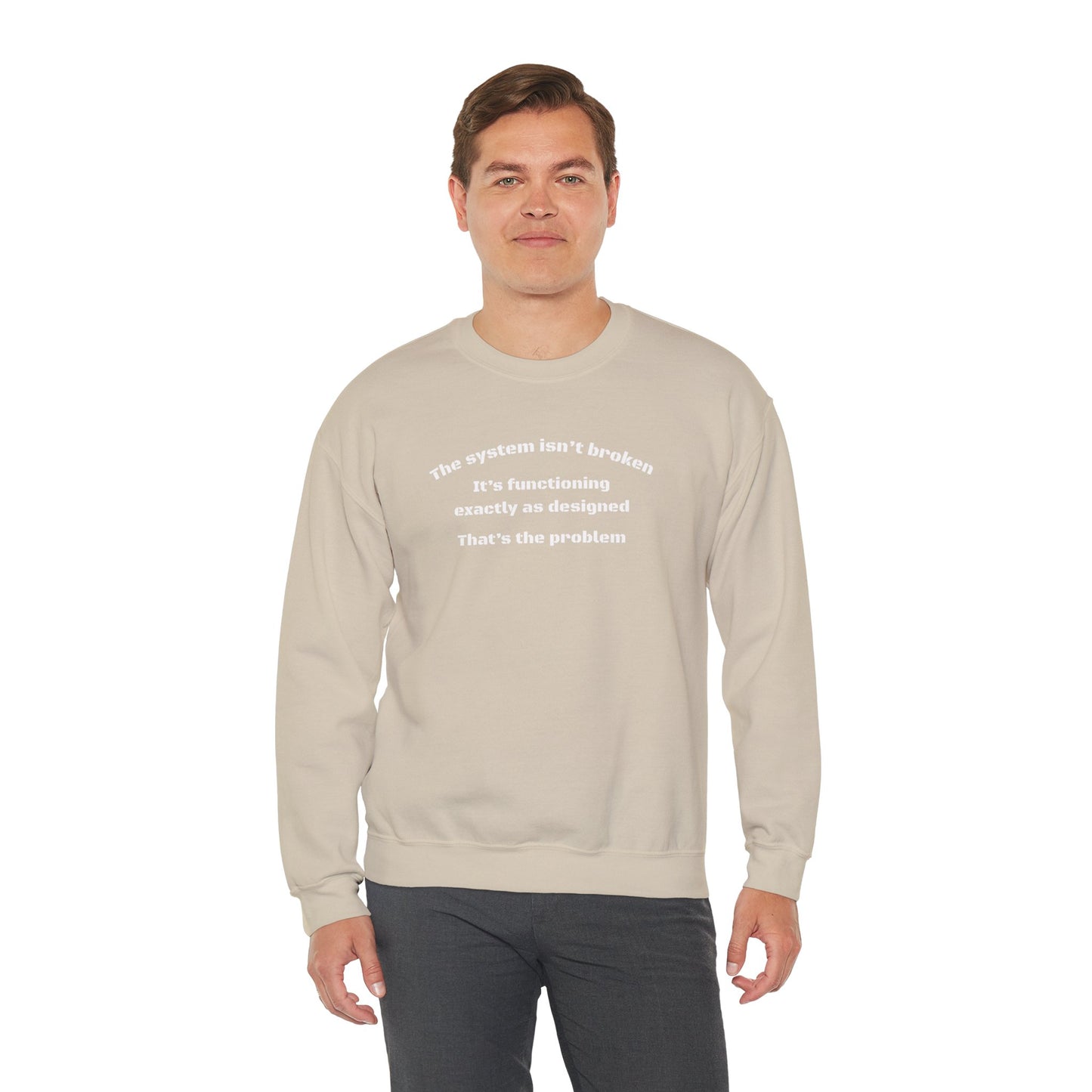 The System Unisex Heavy Blend™ Crewneck Sweatshirt