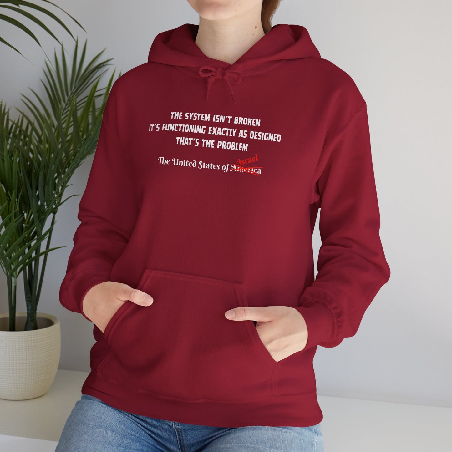 The System Unisex Heavy Blend™ Hooded Sweatshirt
