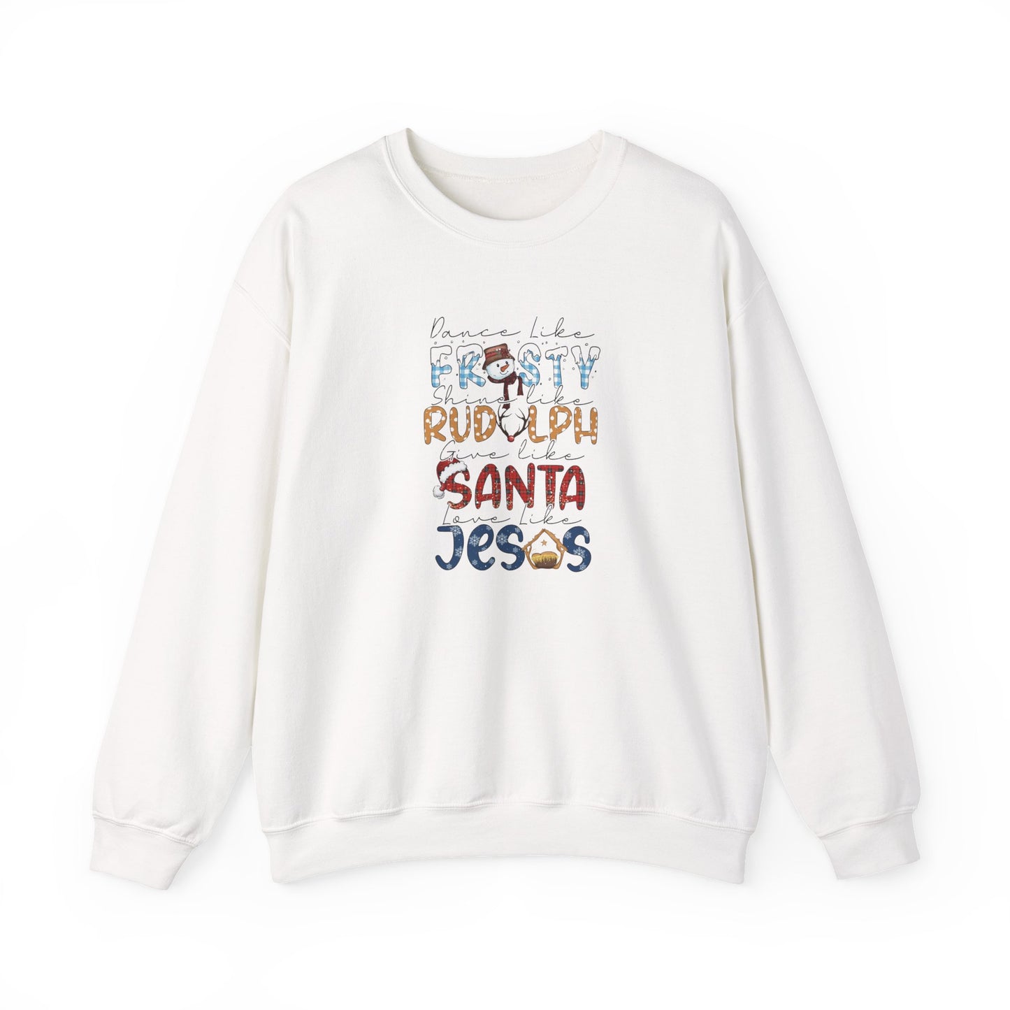 Dance Like Frosty Unisex Heavy Blend™ Crewneck Sweatshirt