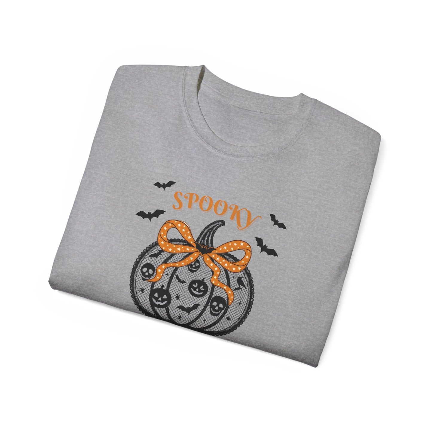 Spooky Season-Laced Pumpkin Unisex Ultra Cotton Tee