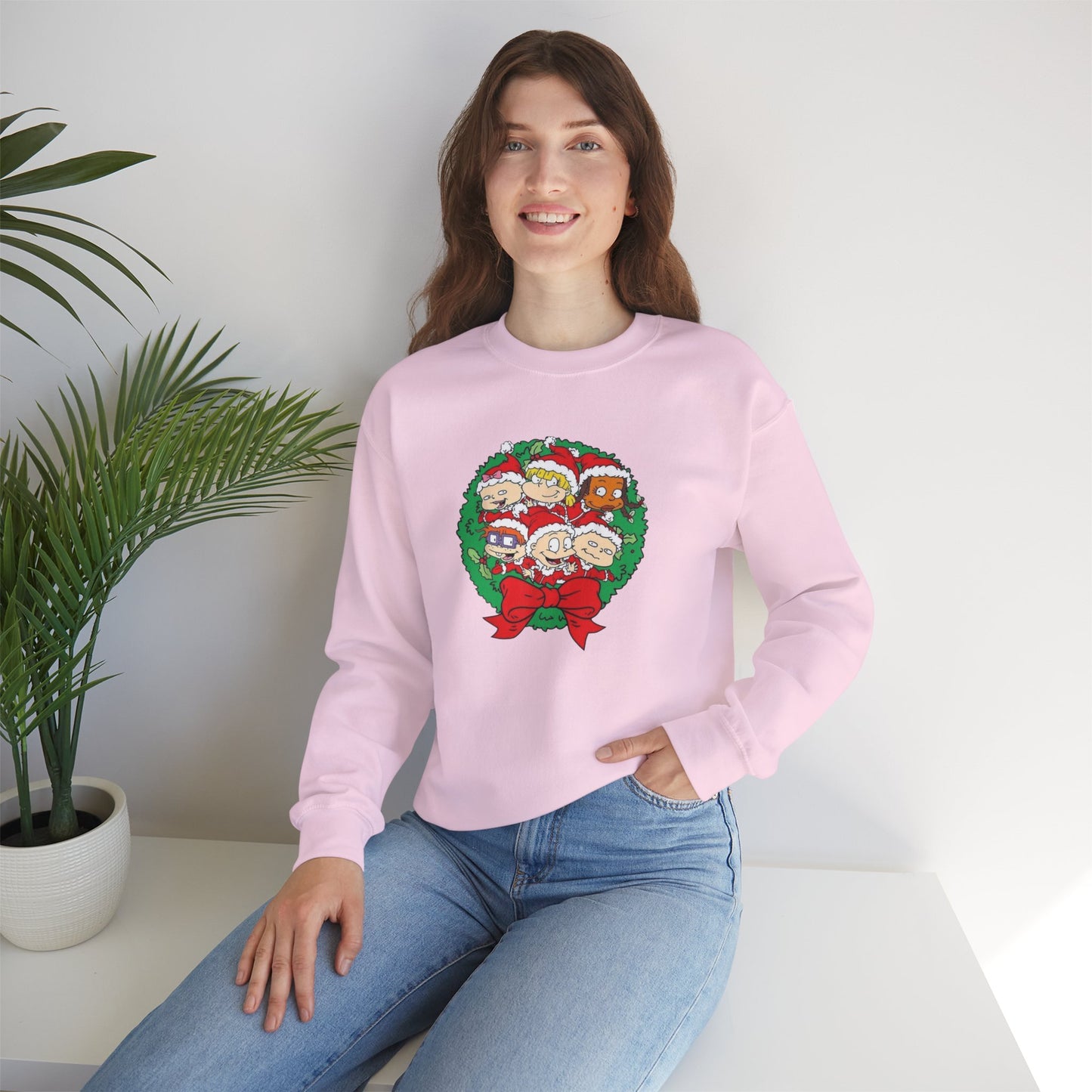Rugrats Christmas Unisex Heavy Blend™ Crewneck Sweatshirt