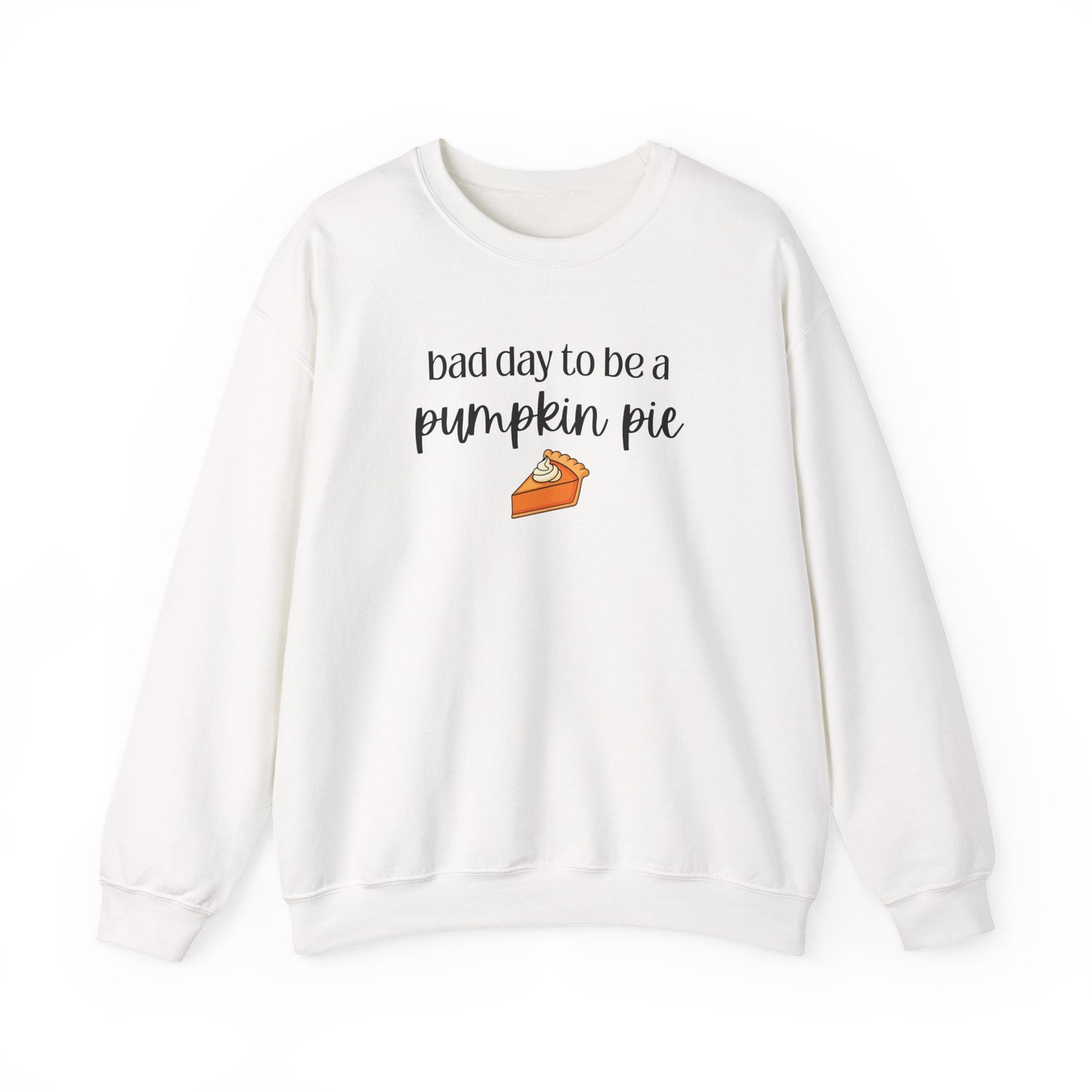 Bad Day to be a Pumpkin Pie Unisex Heavy Blend™ Crewneck Sweatshirt