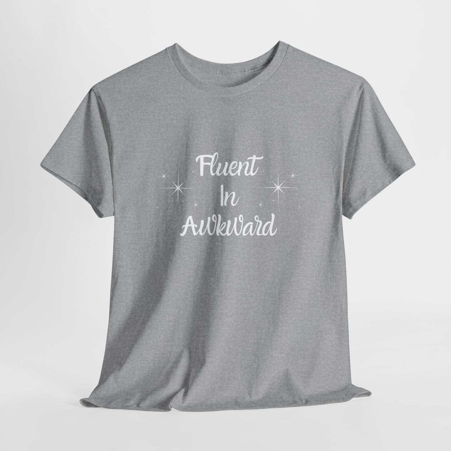 Fluent in Awkward Unisex Heavy Cotton Tee