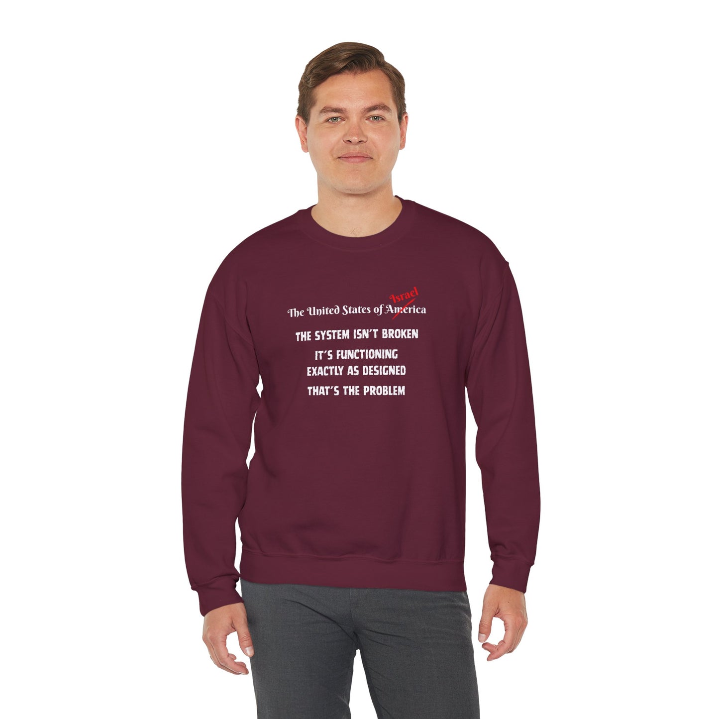The System Unisex Heavy Blend™ Crewneck Sweatshirt