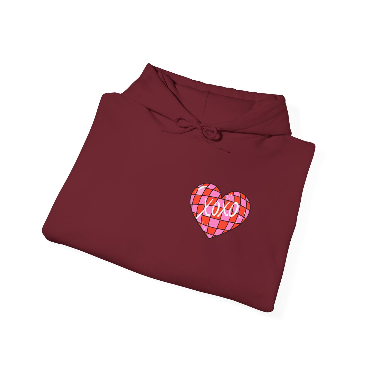 XOXO Hearts Unisex Heavy Blend™ Hooded Sweatshirt