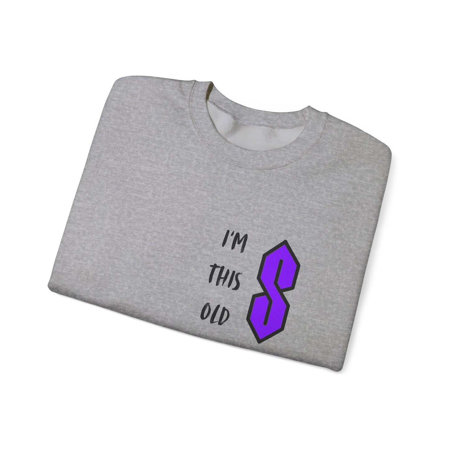 I'm This Old 90's Unisex Heavy Blend™ Crewneck Sweatshirt