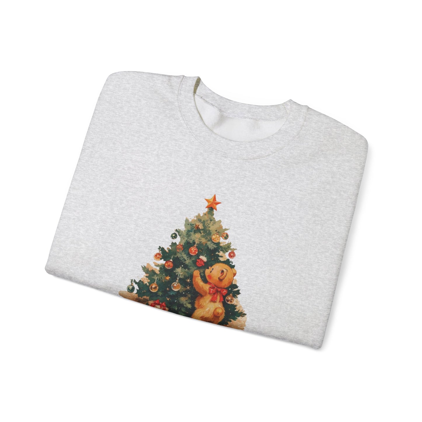 Vintage Christmas Heavy Blend™ Crewneck Sweatshirt
