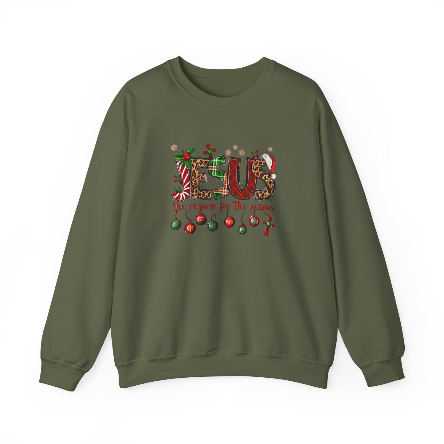 Jesus is the Reason for the Season Heavy Blend™ Crewneck Sweatshirt