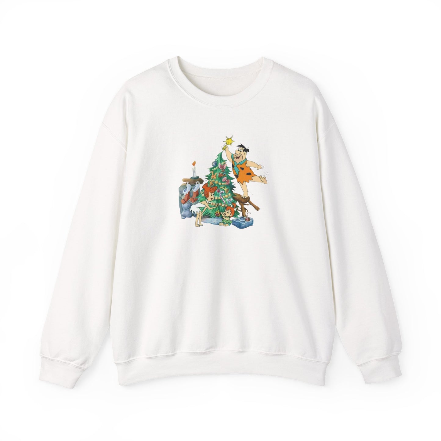 Flinstones Christmas Unisex Heavy Blend™ Crewneck Sweatshirt