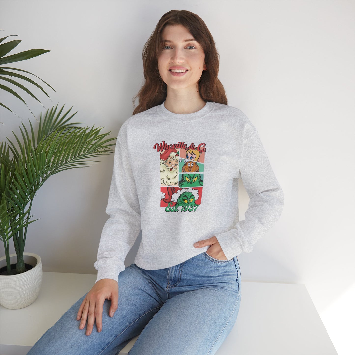 Whoville & Co. Unisex Heavy Blend™ Crewneck Sweatshirt