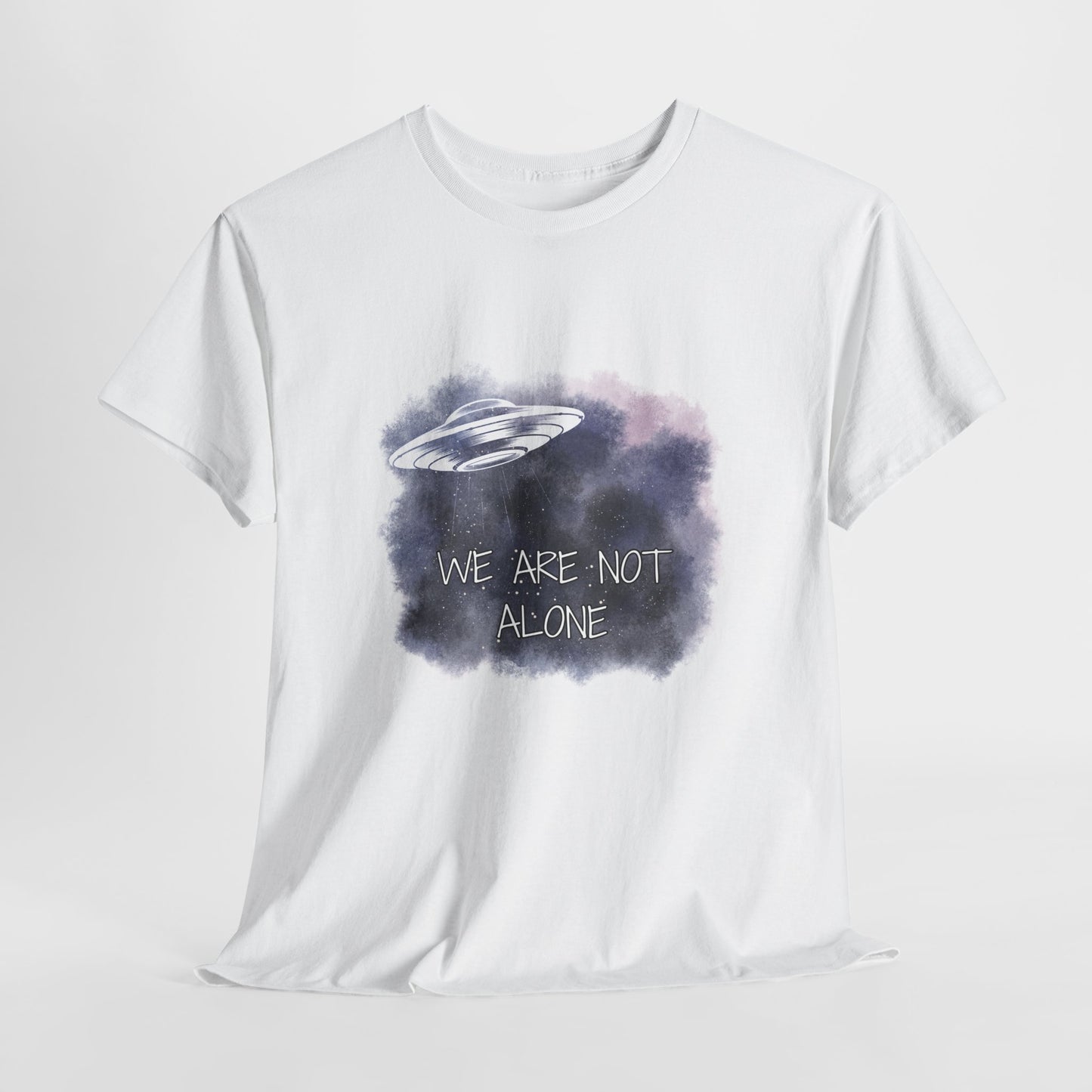 We are not alone Unisex Heavy Cotton Tee