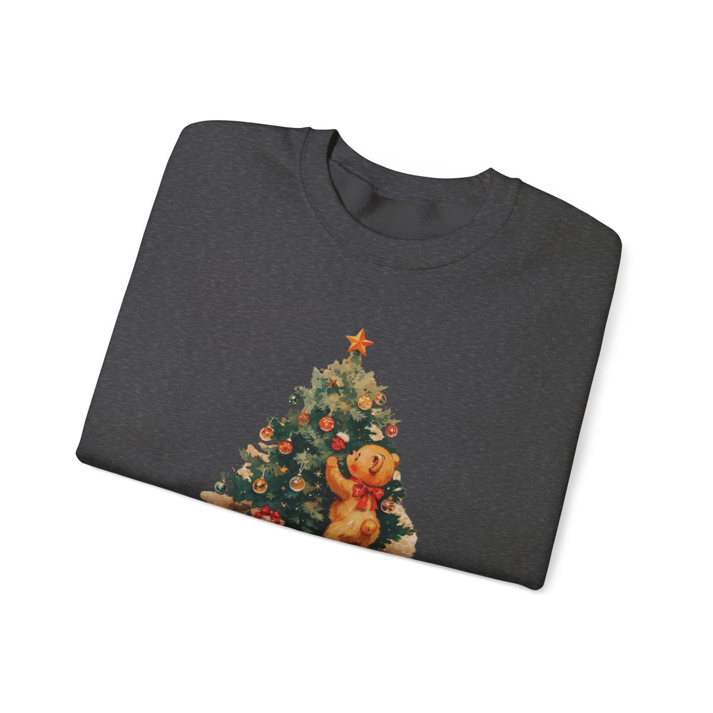 Vintage Christmas Heavy Blend™ Crewneck Sweatshirt
