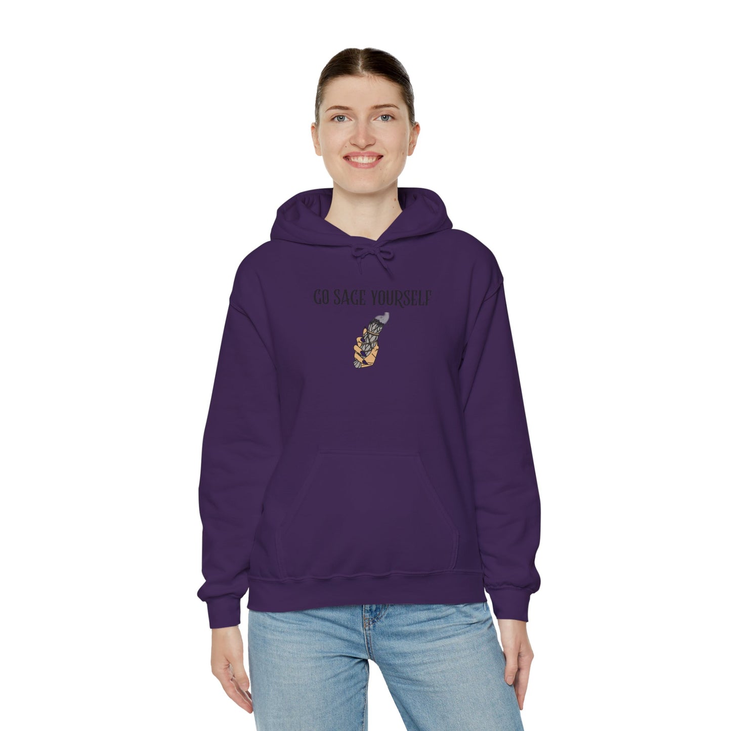 GO SAGE YOURSELF Heavy Blend™ Hooded Sweatshirt