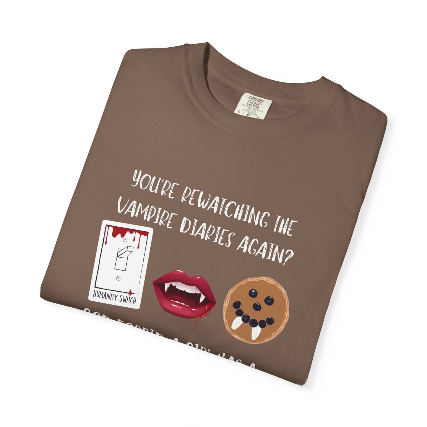 The Vampire Diaries inspired Garment-Dyed T-shirt