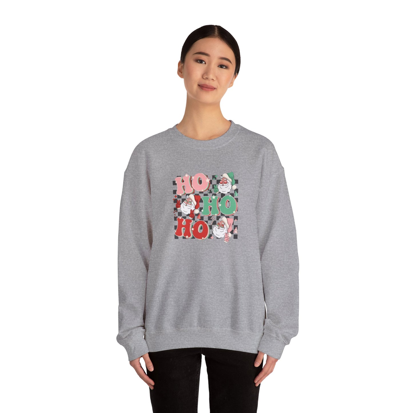 Ho Ho Ho Heavy Blend™ Crewneck Sweatshirt