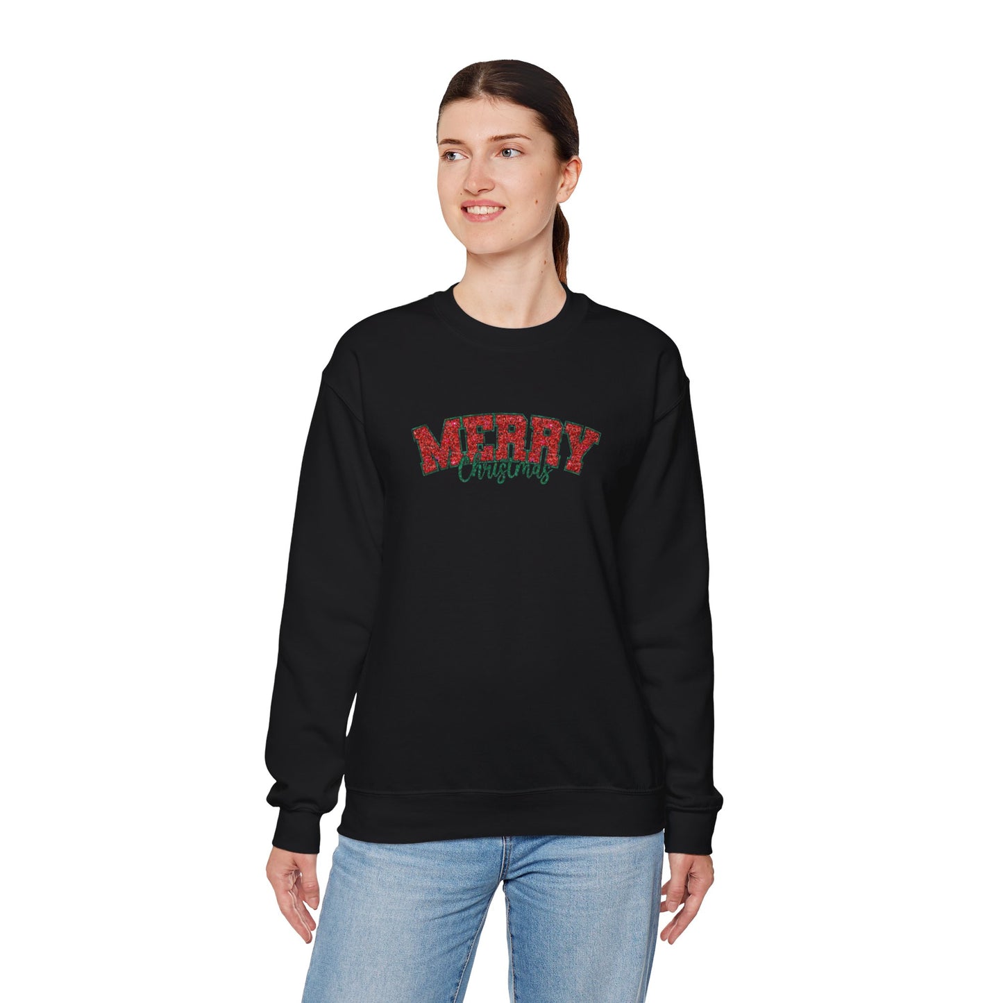 Merry Christmas Heavy Blend™ Crewneck Sweatshirt