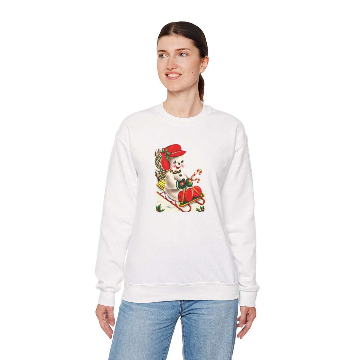 Vintage Christmas Unisex Heavy Blend™ Crewneck Sweatshirt
