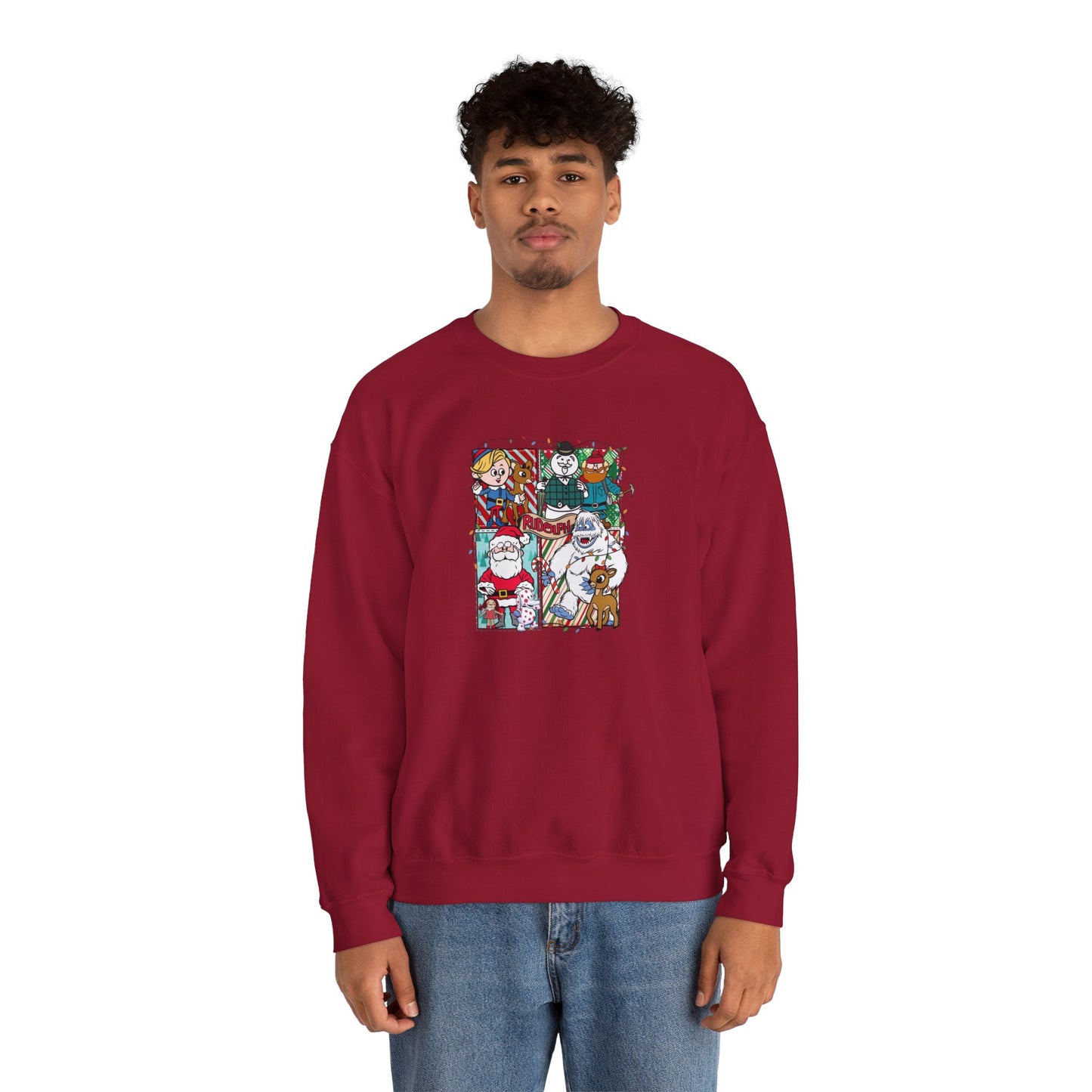 Rudolph Unisex Heavy Blend™ Crewneck Sweatshirt