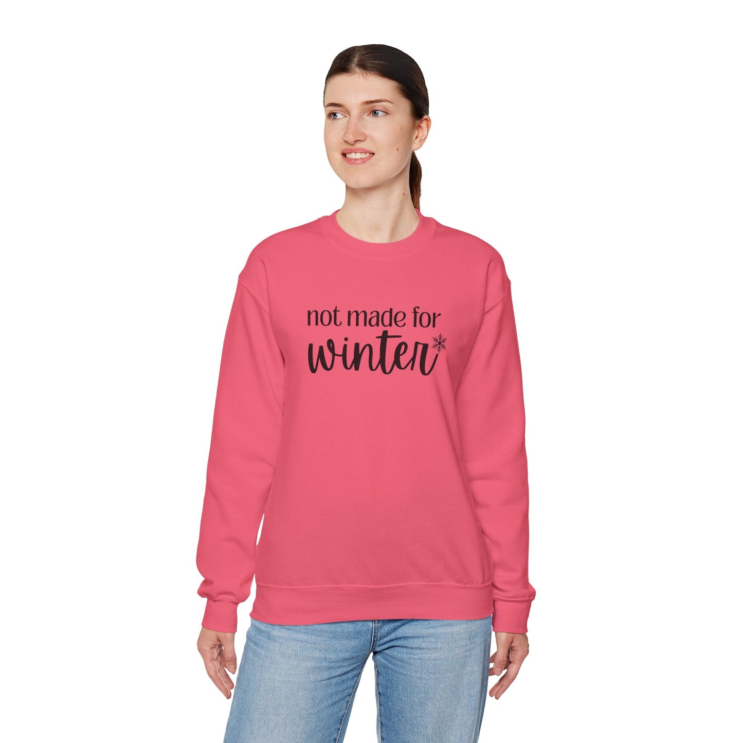 Not Made For Winter Unisex Heavy Blend™ Crewneck Sweatshirt