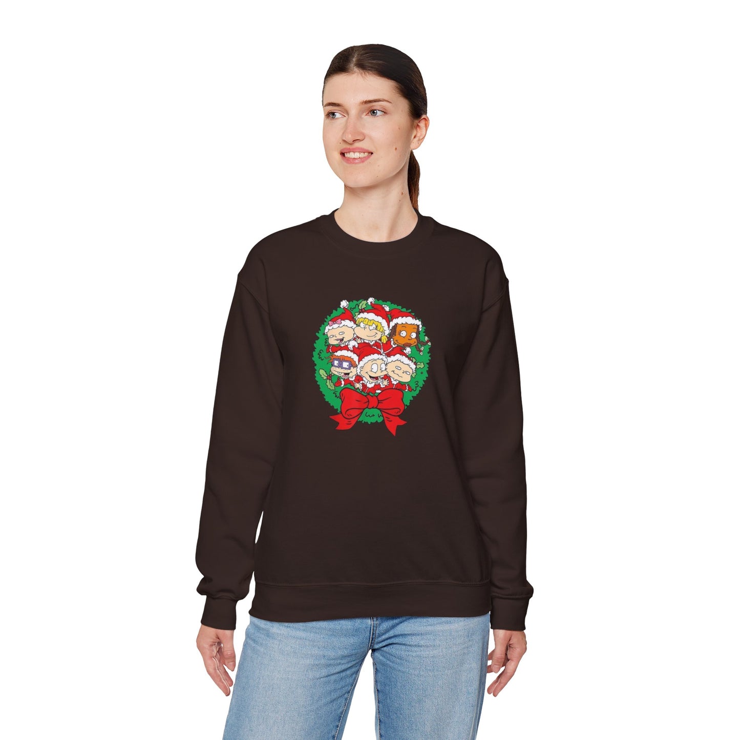 Rugrats Christmas Unisex Heavy Blend™ Crewneck Sweatshirt