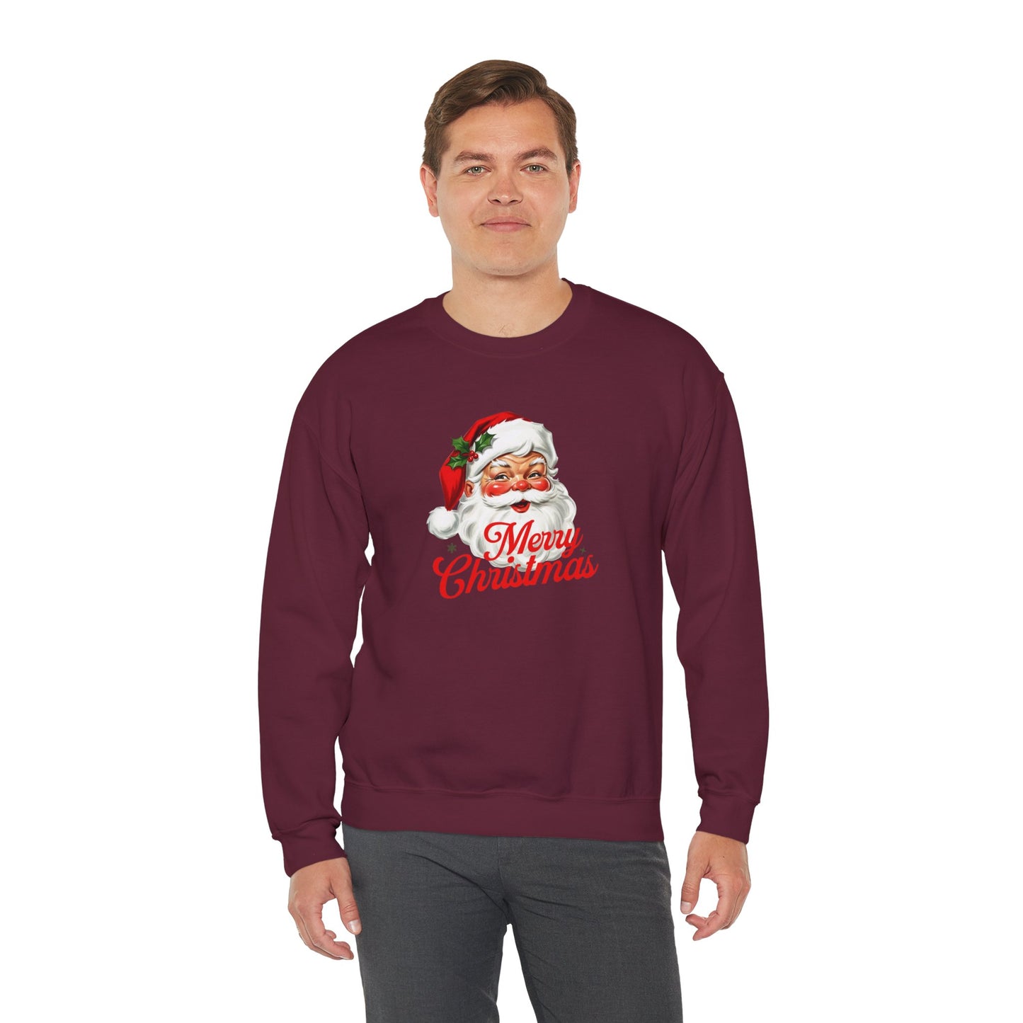 Merry Christmas Unisex Heavy Blend™ Crewneck Sweatshirt