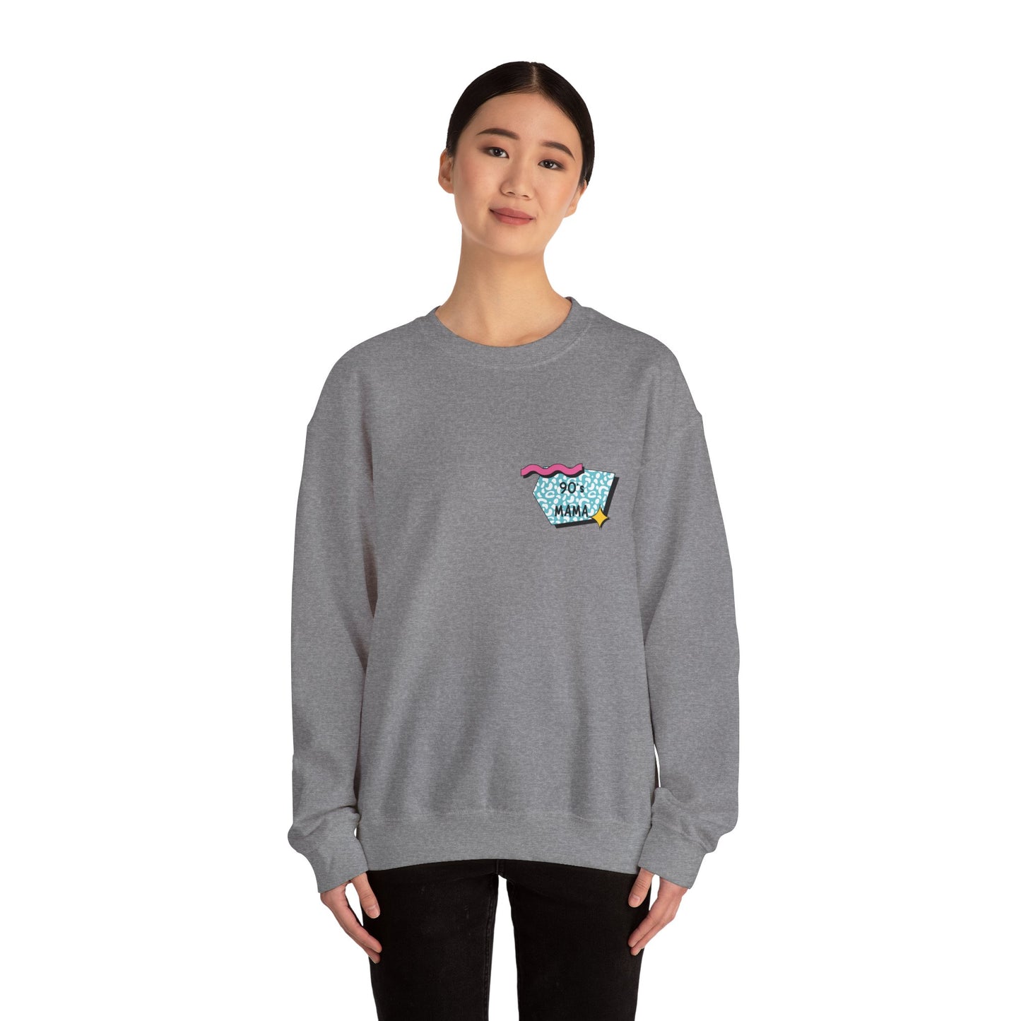 90s Mama Unisex Heavy Blend™ Crewneck Sweatshirt