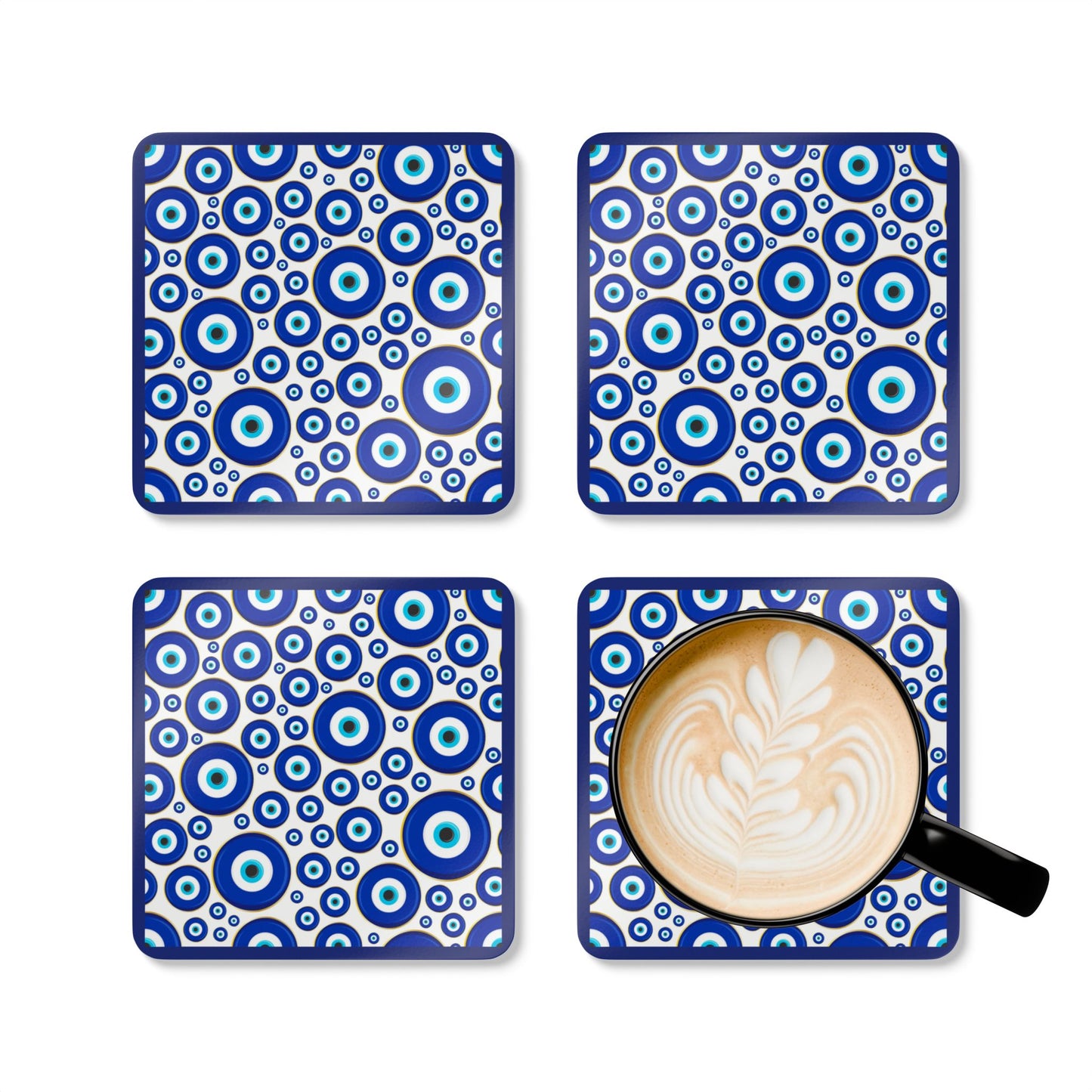 Corkwood Coaster Set