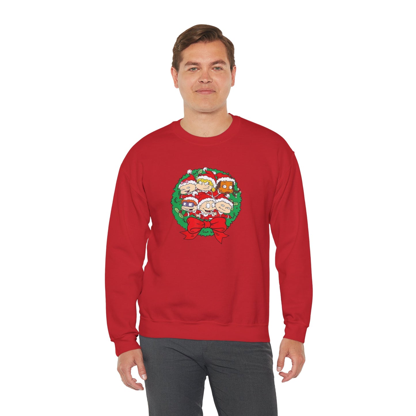 Rugrats Christmas Unisex Heavy Blend™ Crewneck Sweatshirt
