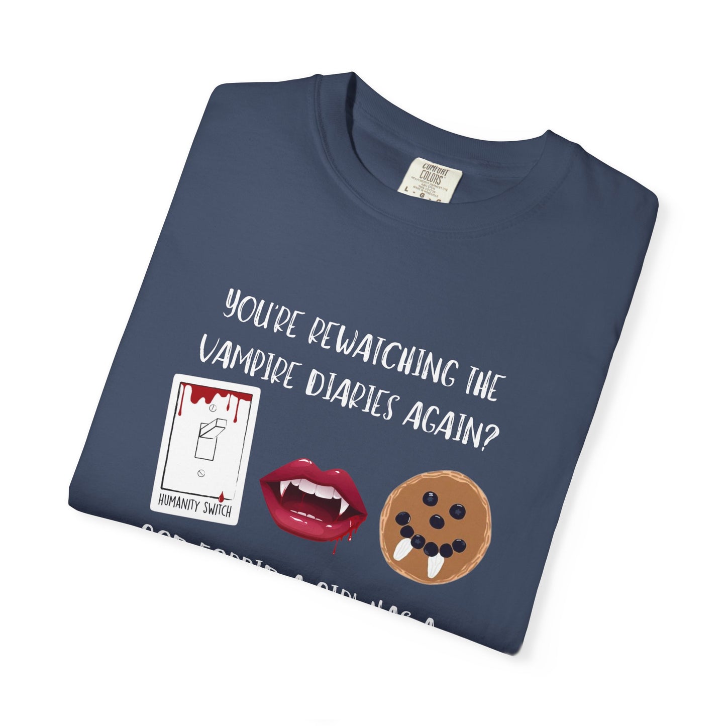 The Vampire Diaries inspired Garment-Dyed T-shirt