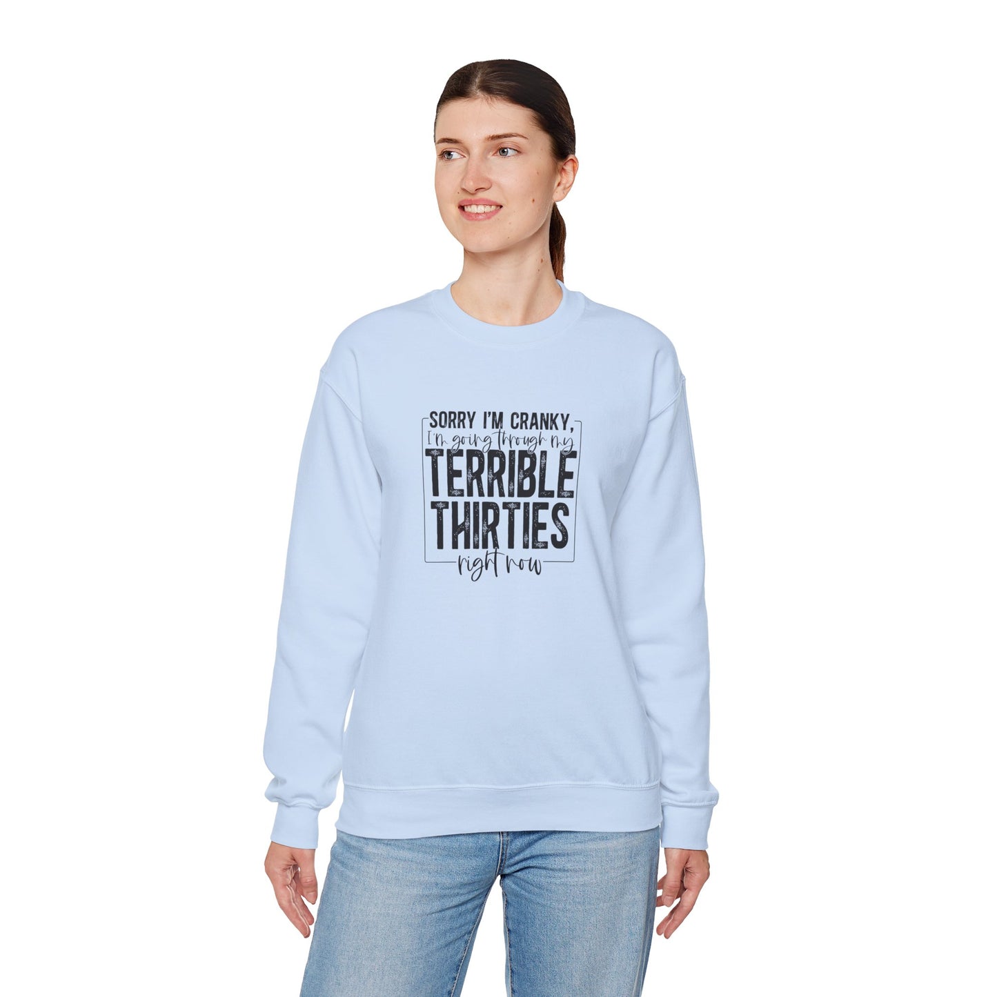 Terrible Thirties Unisex Heavy Blend™ Crewneck Sweatshirt