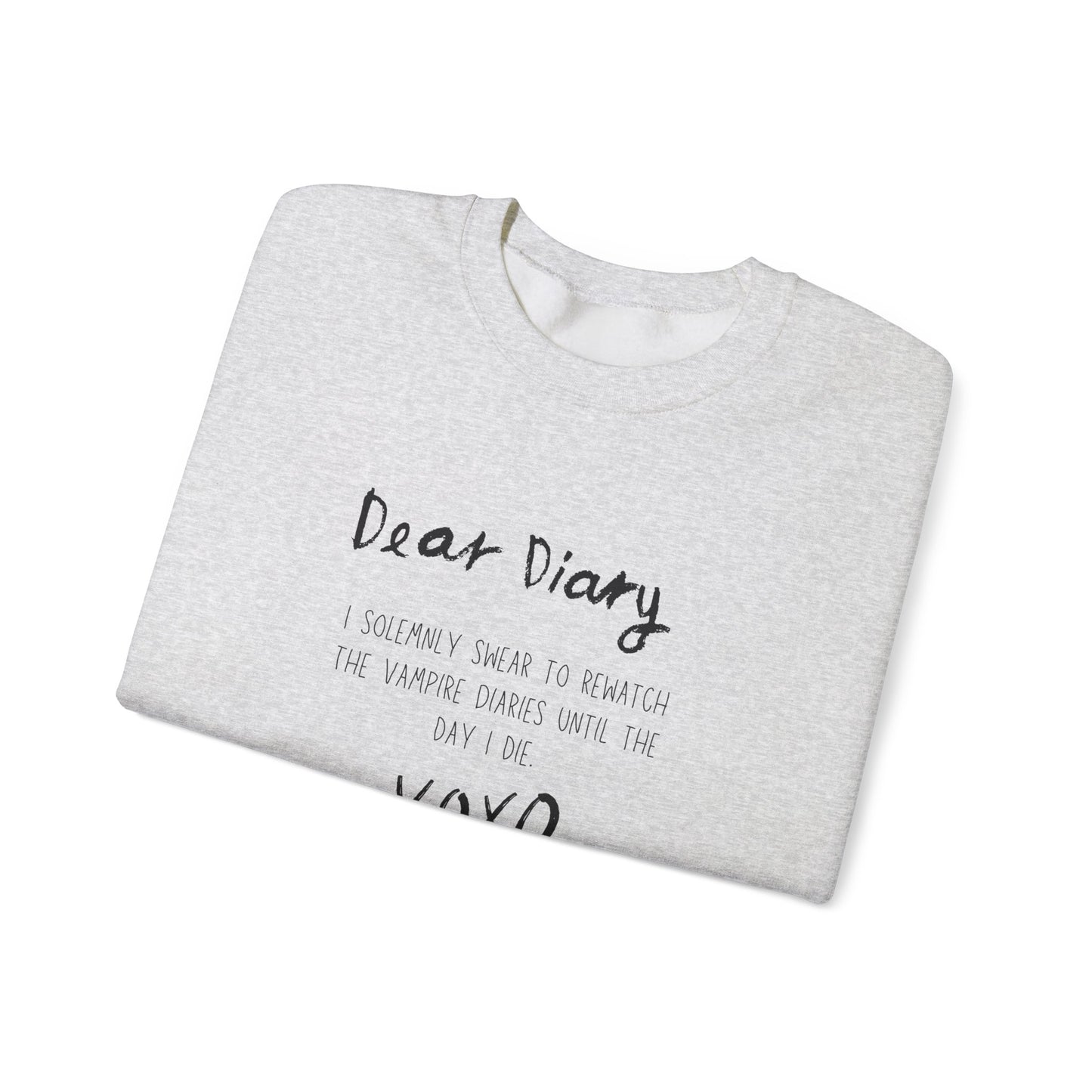 The Vampire Diaries, Dear Diary Crewneck Sweatshirt