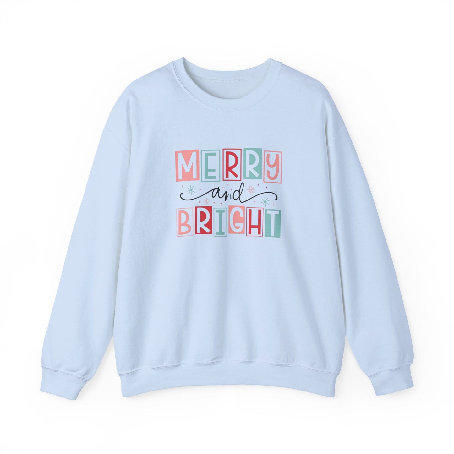 Merry & Bright Unisex Heavy Blend™ Crewneck Sweatshirt