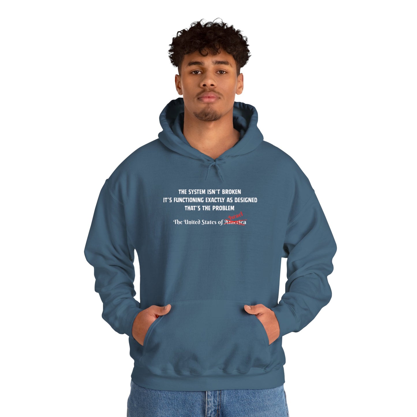 The System Unisex Heavy Blend™ Hooded Sweatshirt