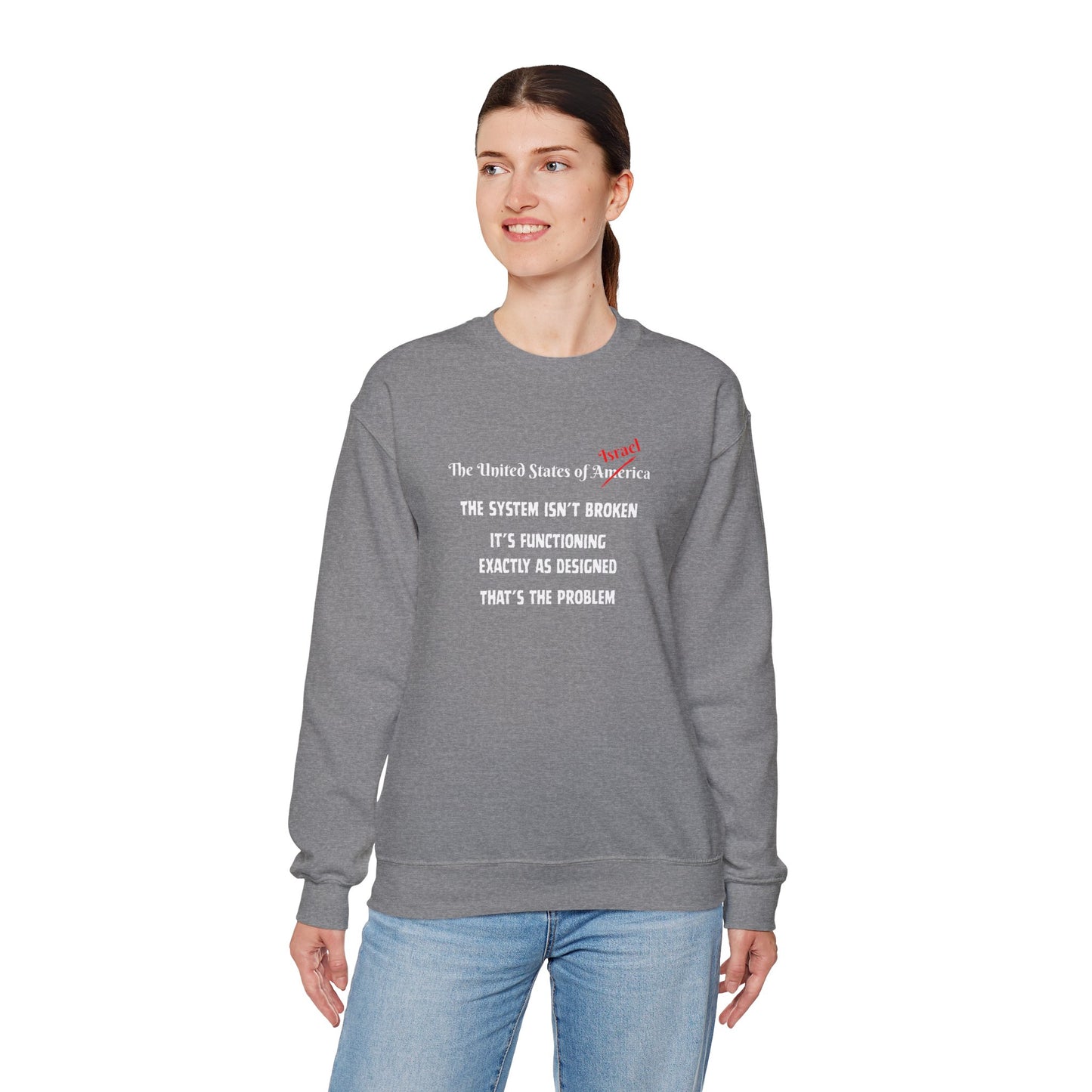 The System Unisex Heavy Blend™ Crewneck Sweatshirt