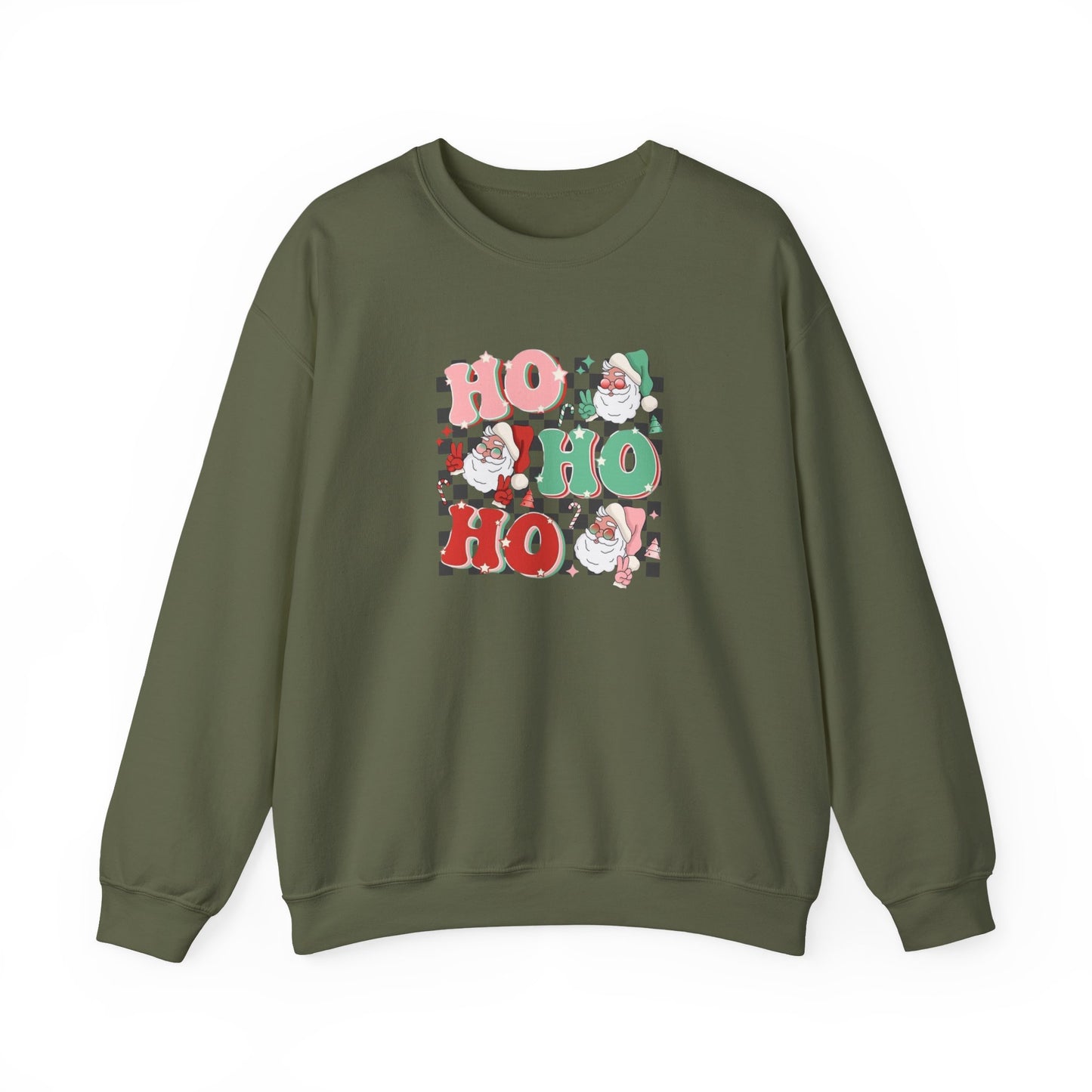 Ho Ho Ho Heavy Blend™ Crewneck Sweatshirt