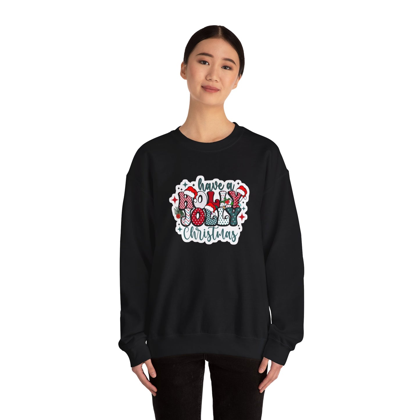 Have a Holly Jolly Christmas Heavy Blend™ Crewneck Sweatshirt