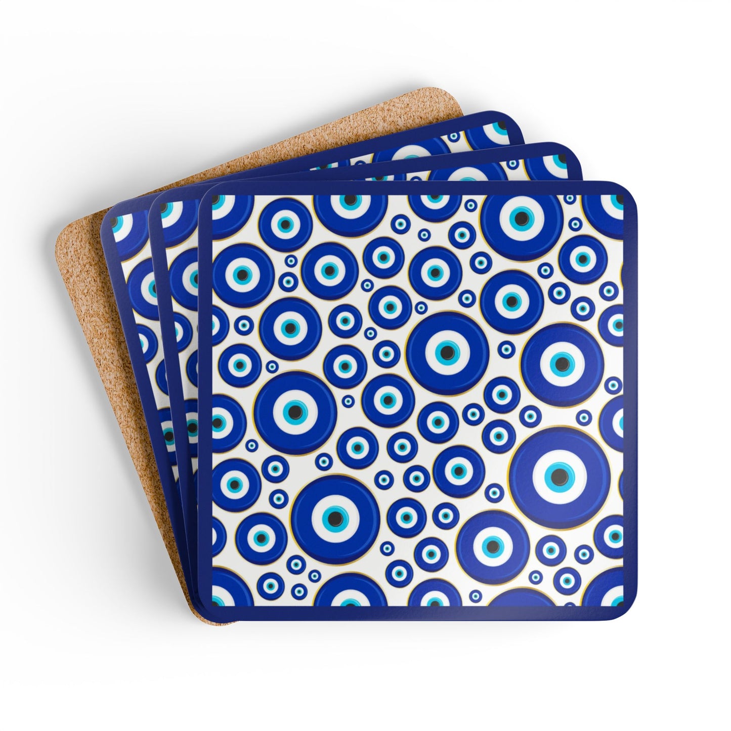 Corkwood Coaster Set