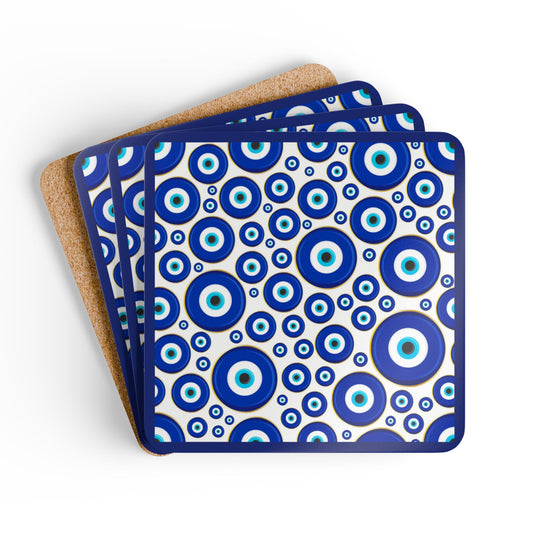 Corkwood Coaster Set