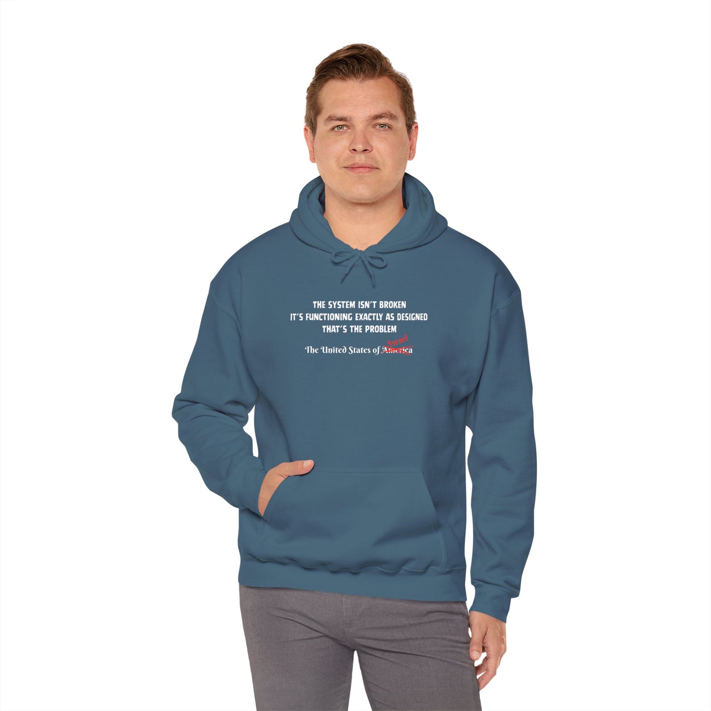 The System Unisex Heavy Blend™ Hooded Sweatshirt