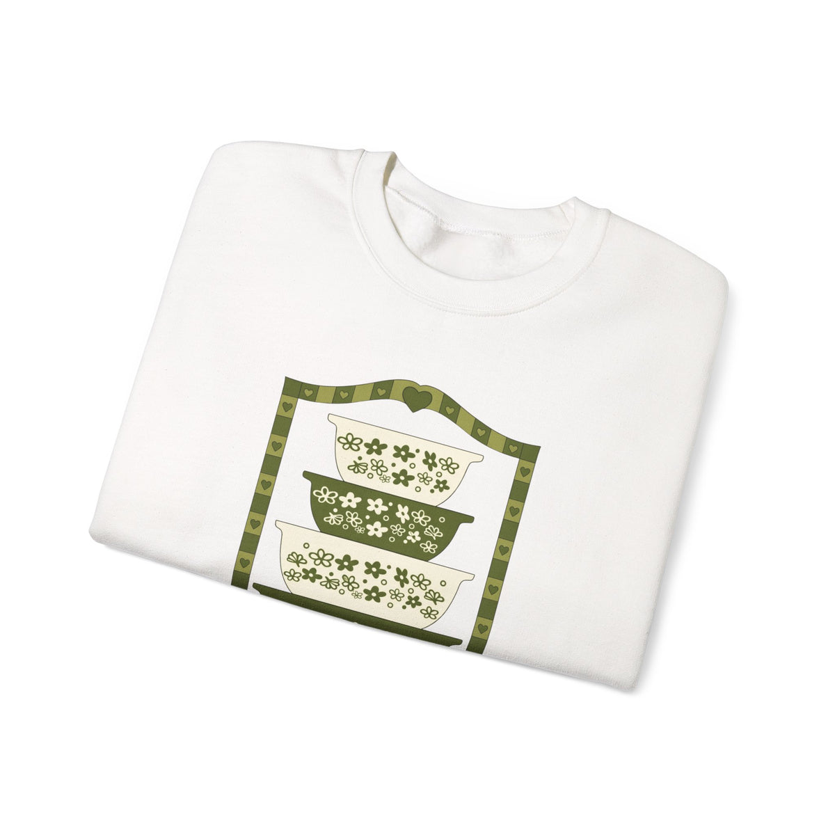 Vintage Dishware Unisex Heavy Blend™ Crewneck Sweatshirt