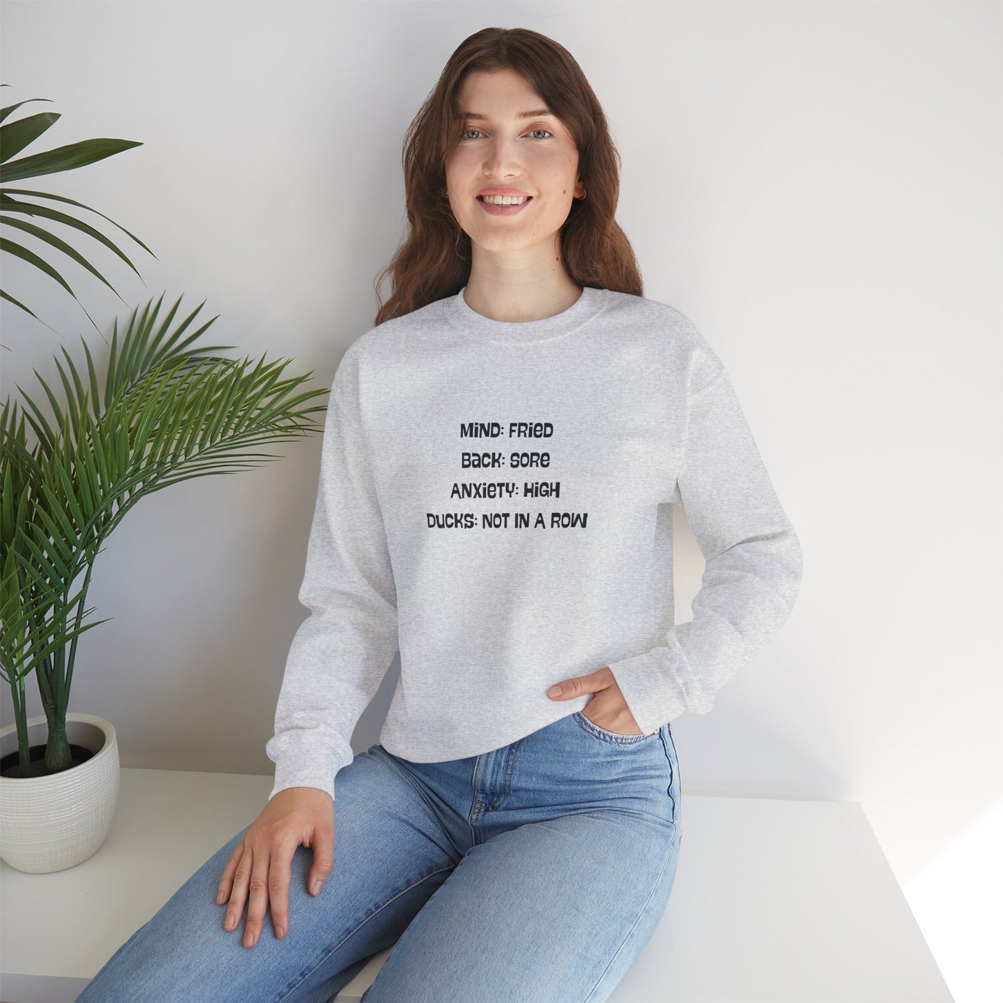 Mind: Fried Unisex Heavy Blend™ Crewneck Sweatshirt