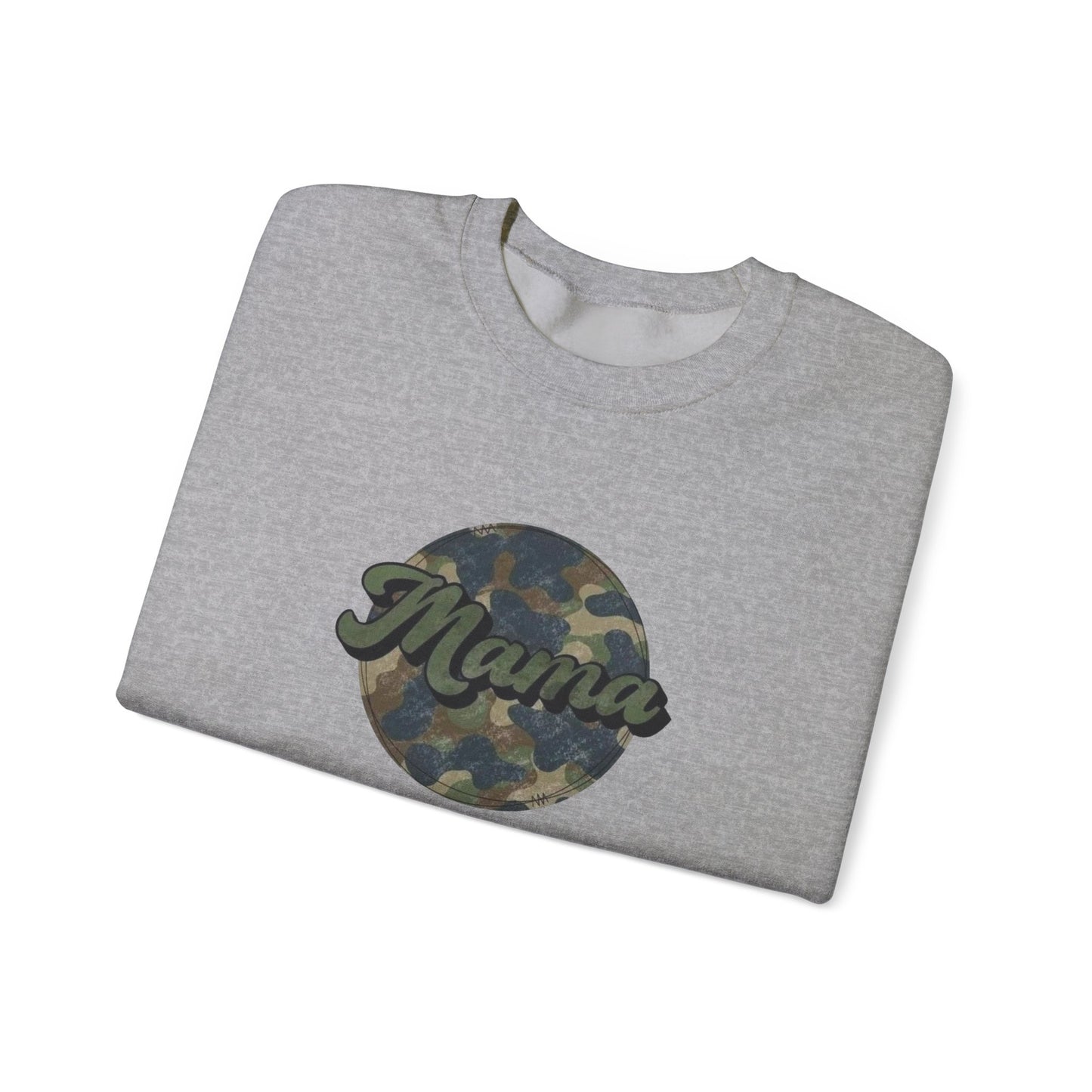 Mama Camo Heavy Blend™ Crewneck Sweatshirt