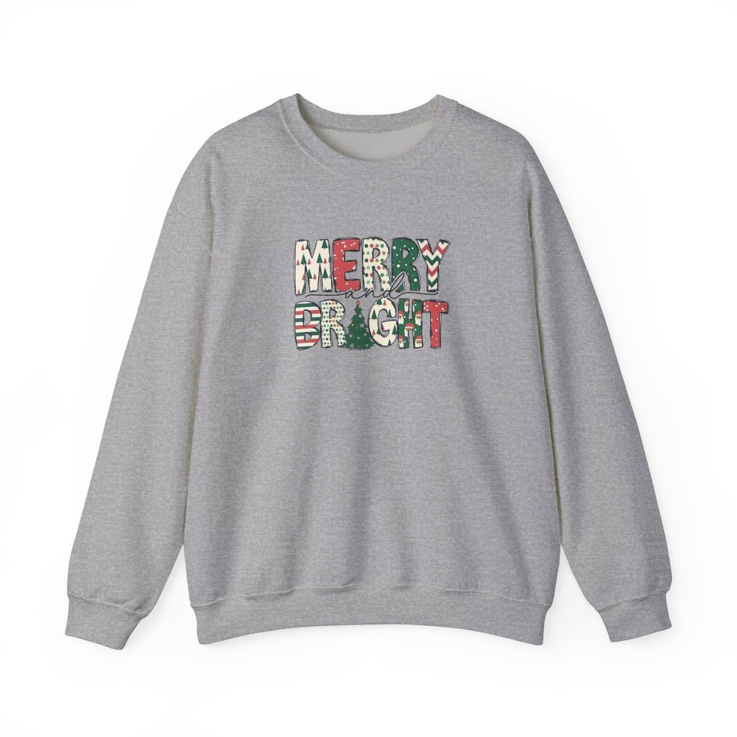 Merry & Bright Unisex Heavy Blend™ Crewneck Sweatshirt