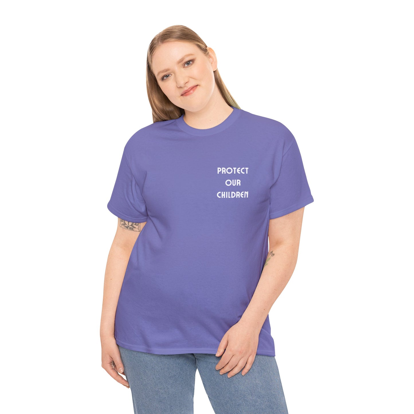 Protect Our Children Unisex Heavy Cotton Tee