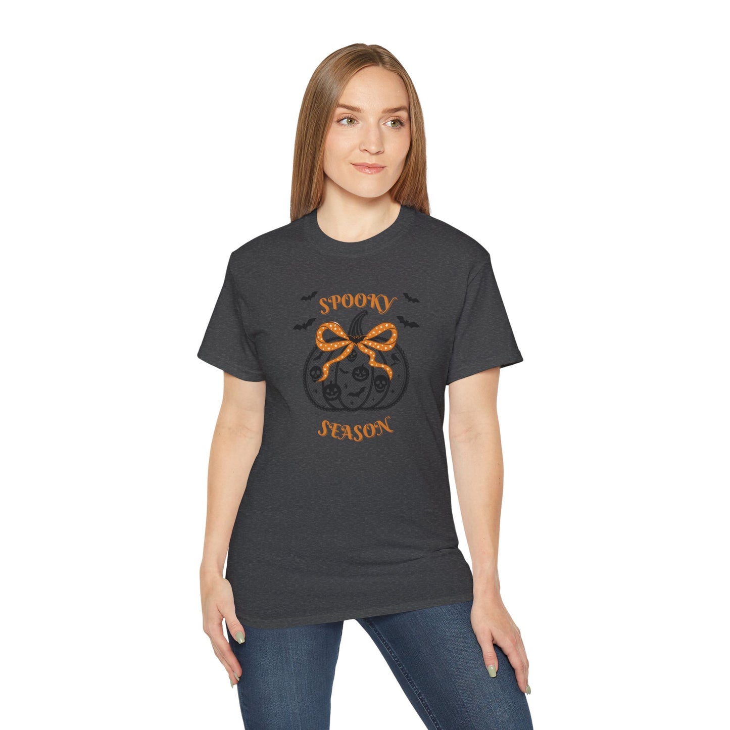 Spooky Season-Laced Pumpkin Unisex Ultra Cotton Tee